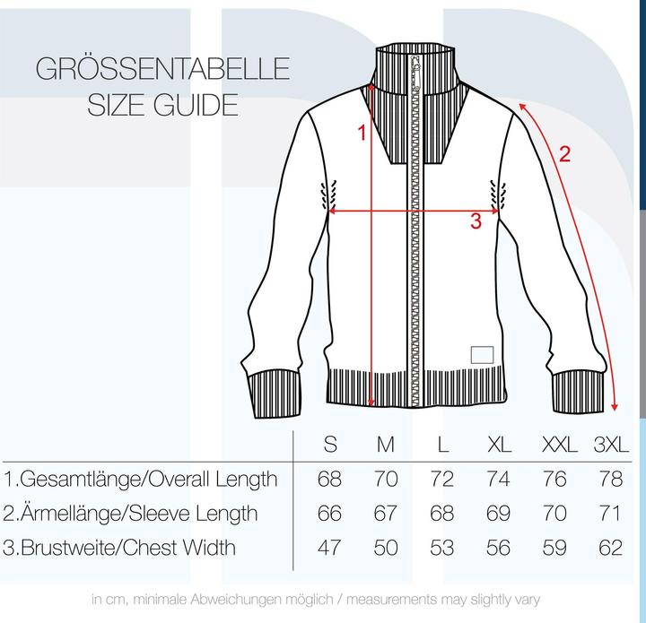 Actual product image Solid Pomeroy Men's Cardigan Chunky Knit Jacket With Funnel Neck Made Of 100% Cotton (3XL)