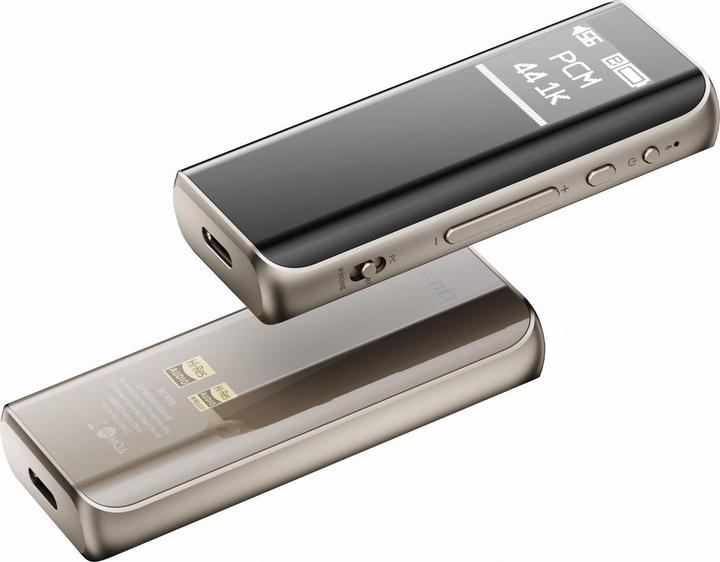 Immagine prodotto FiiO BTR15 (interruttore di guadagno, Controllo del tono, USB-DAC, Display, Microfono, aptX, Bluetooth)