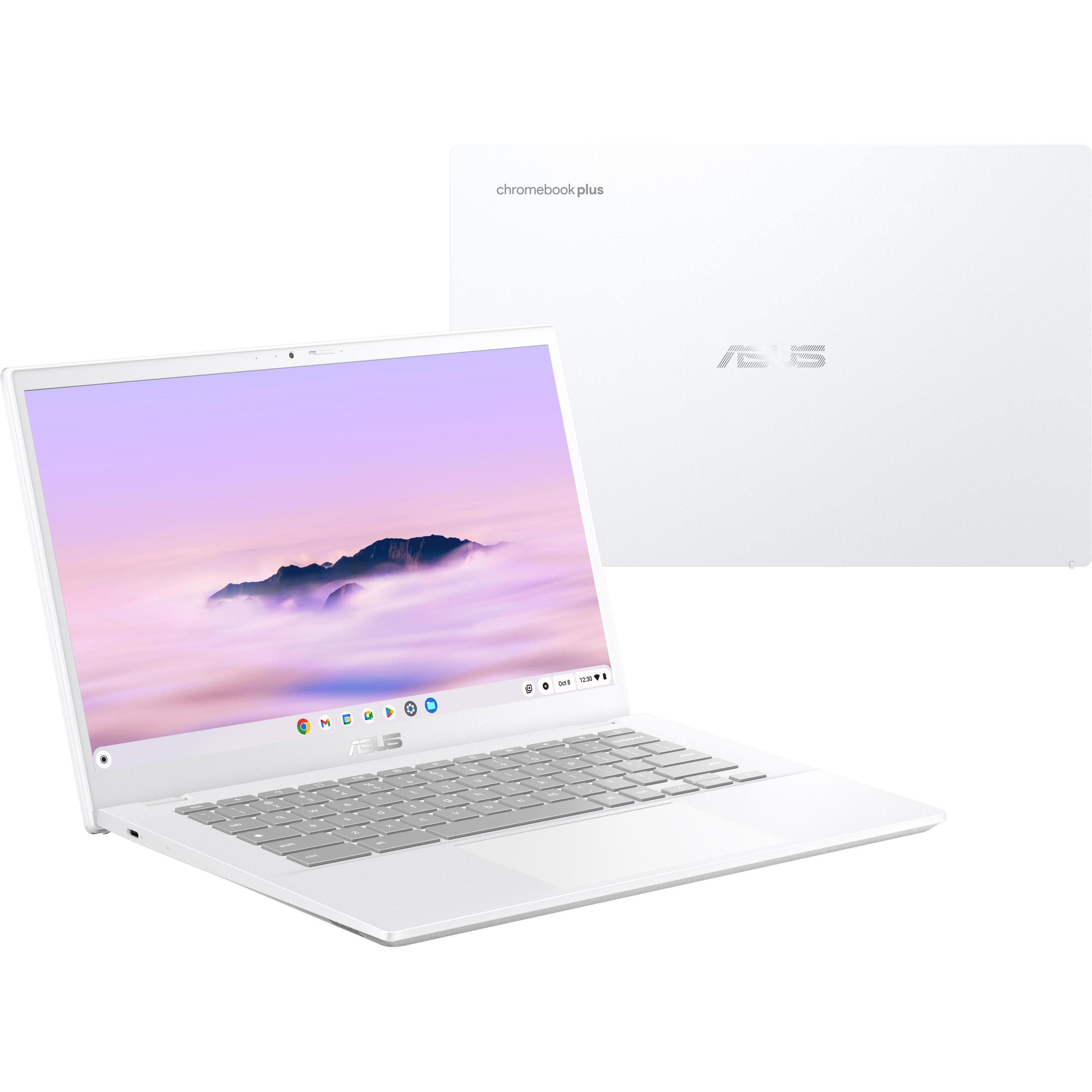 ASUS Chromebook CX3 (14", 256 GB, 8 GB, DE, Intel Core i5-1235U), Notebook, Weiss