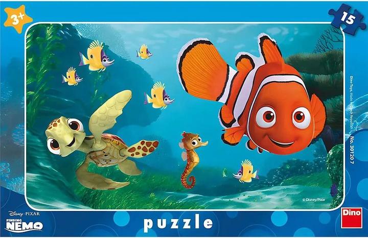 Immagine prodotto Dino Puzzle Alla ricerca di Nemo: Nemo e la tartaruga 15 pezzi (15 pezzi)
