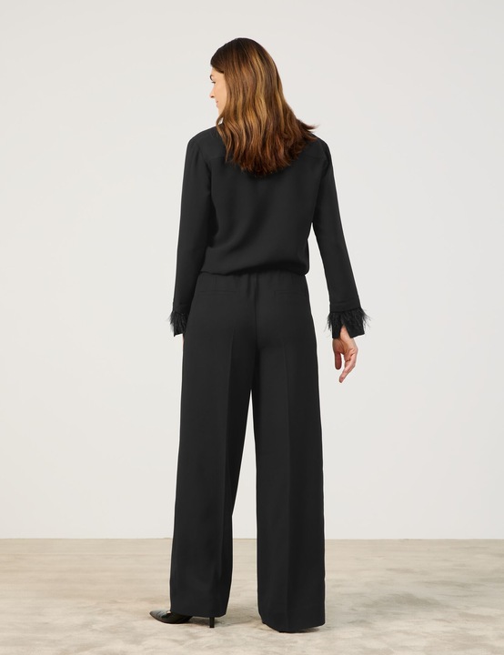 Immagine prodotto Gerry Weber Pantaloni eleganti con gamba larga in tessuto/combi lungo - 64246 (42)