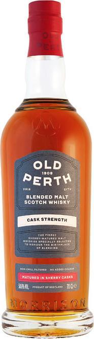 Immagine prodotto Old Spice Old Perth Cask Strength Blended Malt Scotch Whisky Sherry Casks 58,6% Vol. 0,7l in confezione regalo (Malto miscelato)