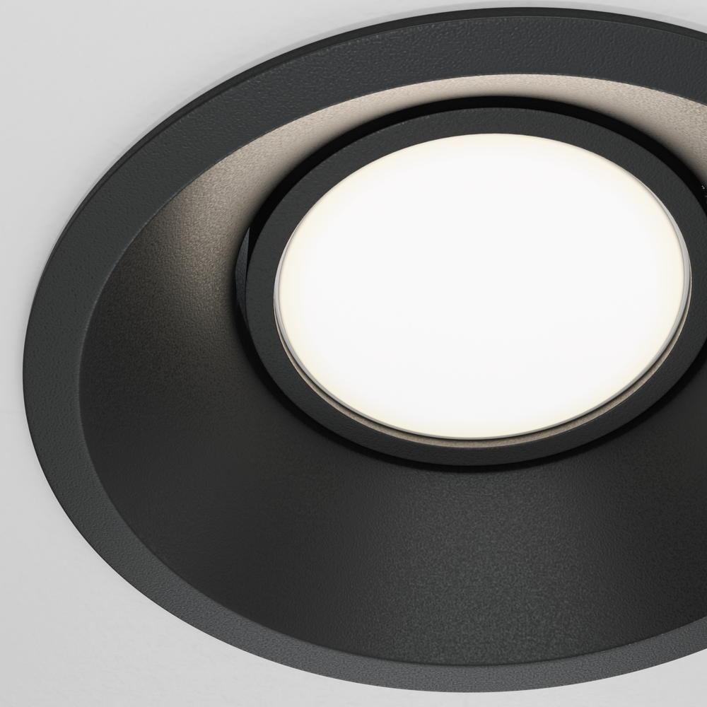 Thumbnail - Maytoni, Wandleuchte + Deckenleuchte, Dot Downlight, Einbauleuchte GU10 Schwarz Ø9,3mm (GU10)