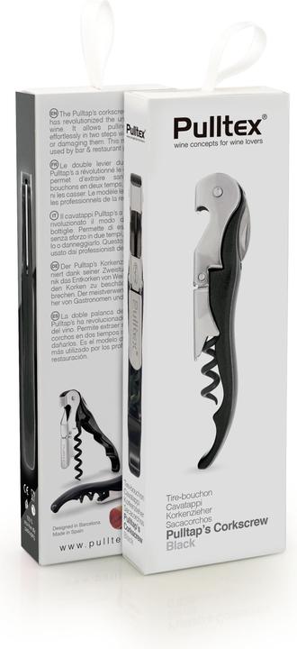 Productafbeelding Pulltex Klassieke kleur Zwart (Kurkentrekker)