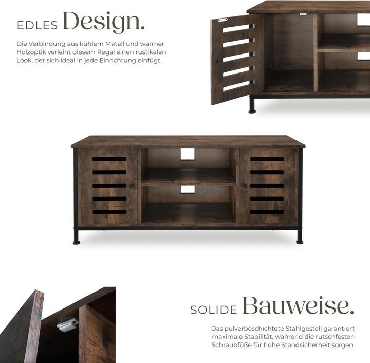 Actual product image tectake Carlow (110 x 41.50 x 50.50 cm)