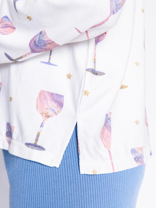 Produktbild Pj Salvage Pyjamaoberteil IT’S A WINEFUL LIFE (XS)