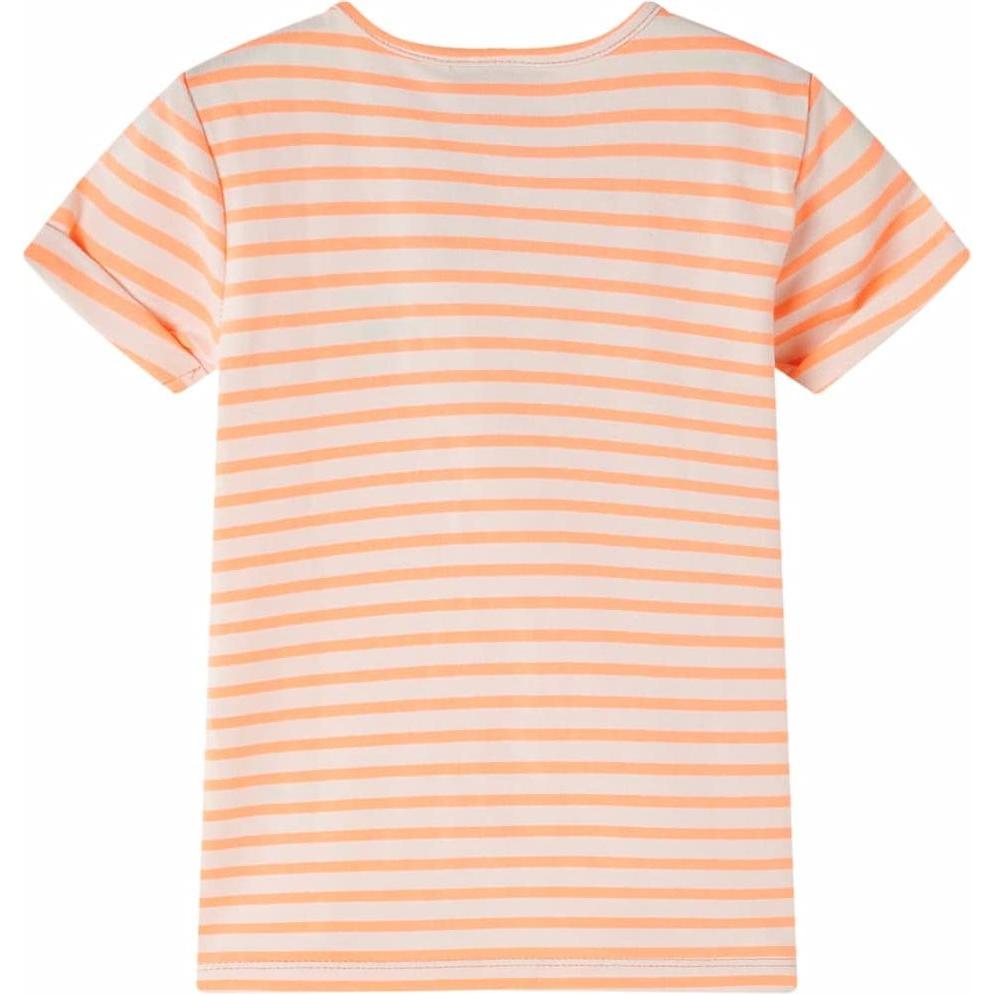 Thumbnail - VidaXL, Jungen, Shirt, Kinder-T-Shirt Neonorange 128,Material: 95 % Baumwolle. 5, Orange, (128)
