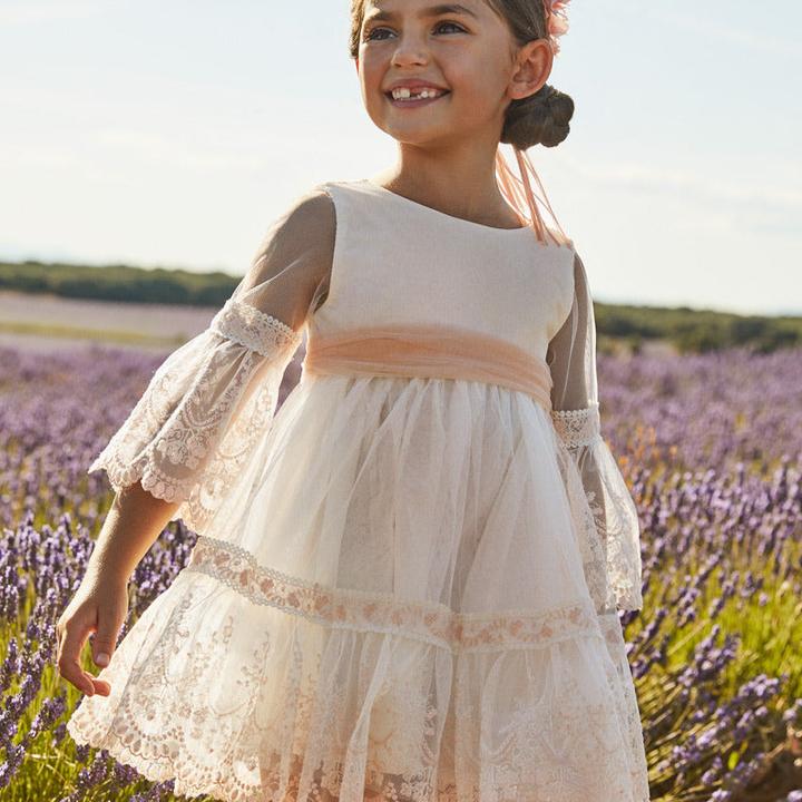 Produktbild Abel & Lula Romantisches Spitzen Lachs (128)