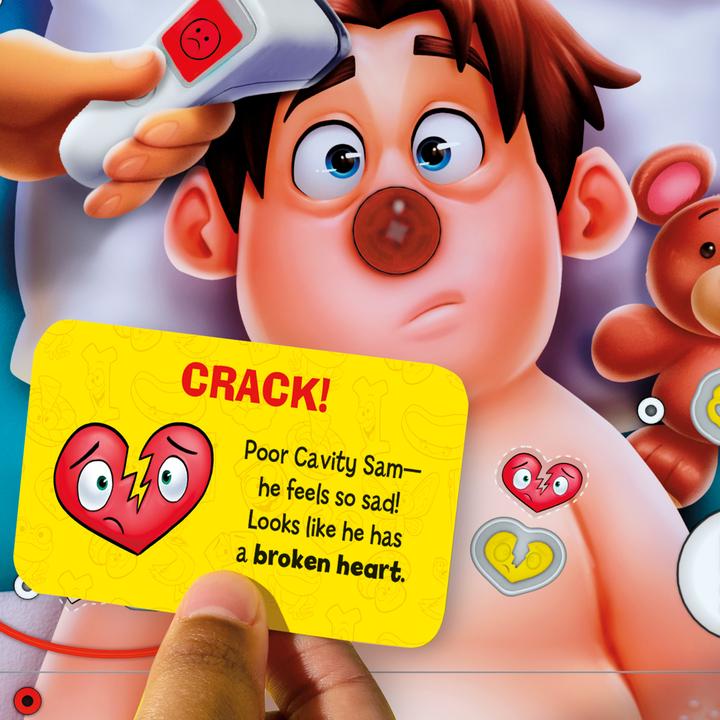 Actual product image Hasbro Gaming Doktor Bibber elektronisches Brettspiel in einer Tragebox