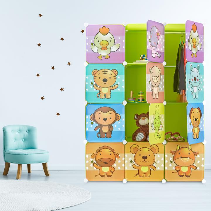 Actual product image Relaxdays Modular Children's Themed Shelf