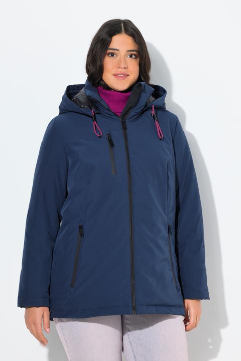 Produktbild Ulla Popken HYPRAR Funktionsjacke, wasserabweisend, Kapuze (62)