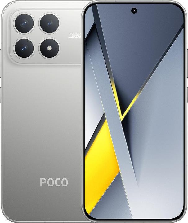 Xiaomi Poco F8 Pro 5G Dual Sim 12GB RAM 256GB - Titanium Silver (256 GB, Titanium Silver, Dual SIM, 5G)