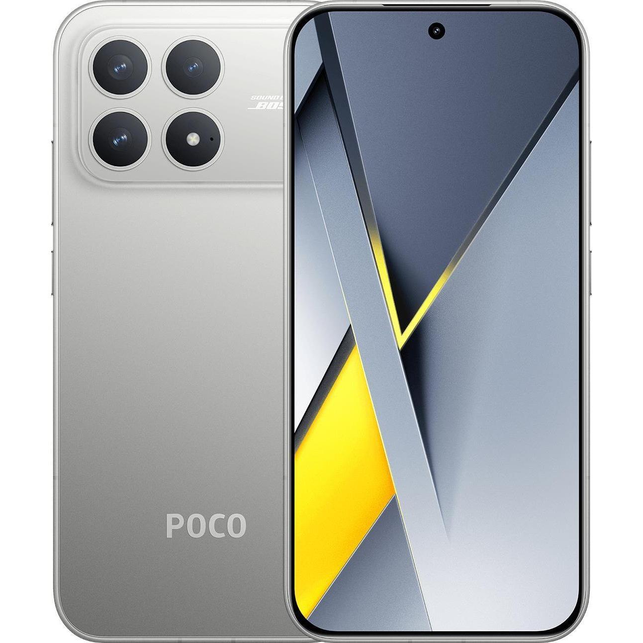 Xiaomi Poco F8 Pro 5G Dual Sim 12GB RAM 256GB - Titanium Silver (256 GB, Silberfarben, Titanium Silv