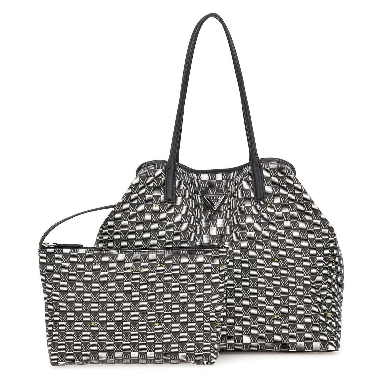 Guess, Damen, Tasche, G Wave Ii 2 In 1 Tote, Schwarz