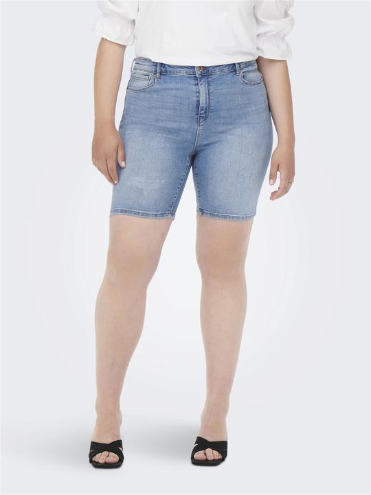 Image du produit Only Curvy CARLaola Reg Short en jean déstructuré (46)