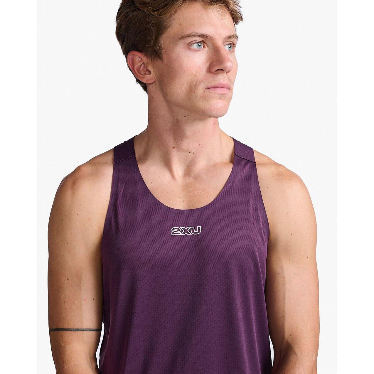 Thumbnail - 2XU, Herren, Sportshirt, ärmelloses trikot light speed tech (XL), XL