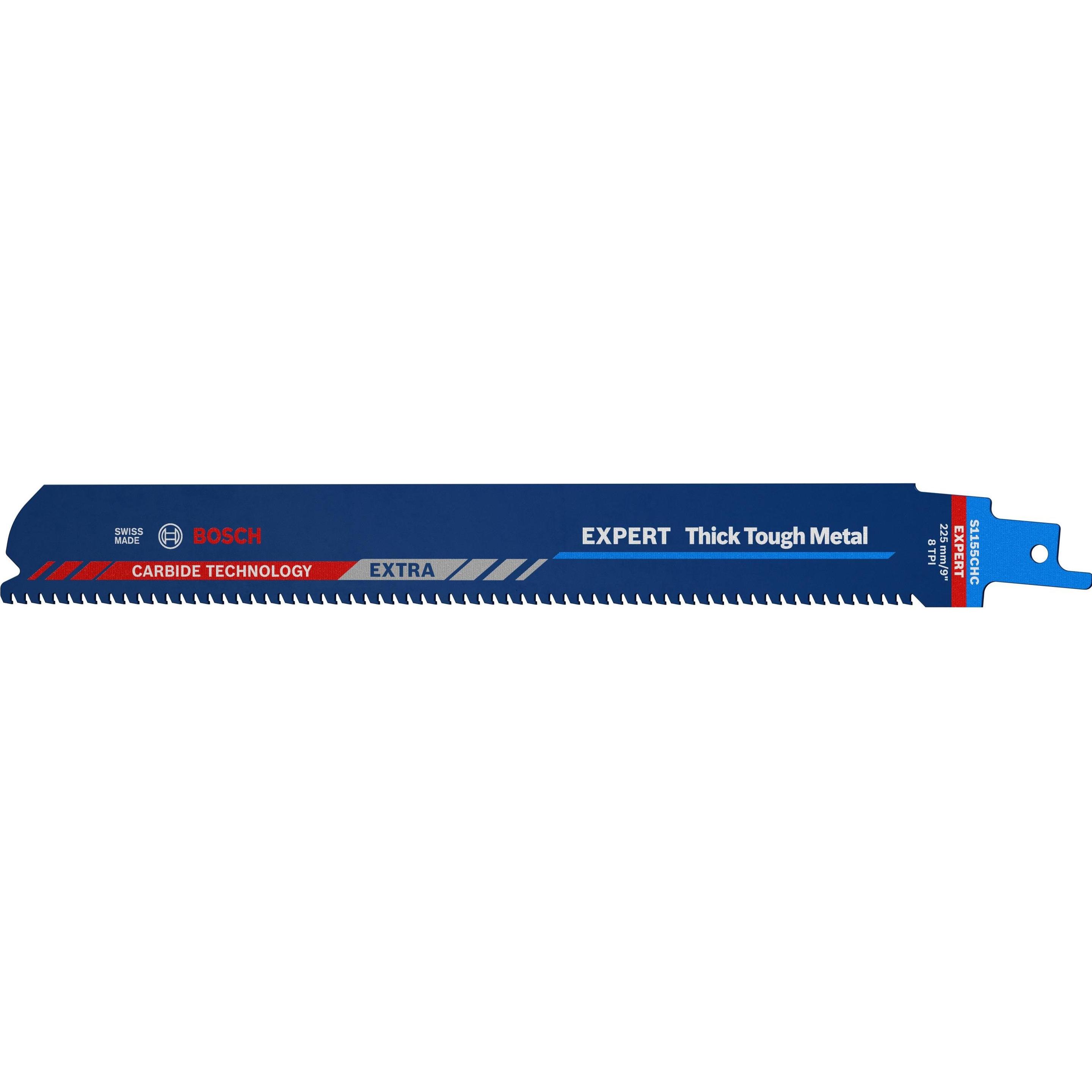 Bosch Professional Zubehör, Sägeblatt, EXPERT ‘Thick Tough Metal’ S 1155 CHC Säbelsägeblatt, 3 Stück