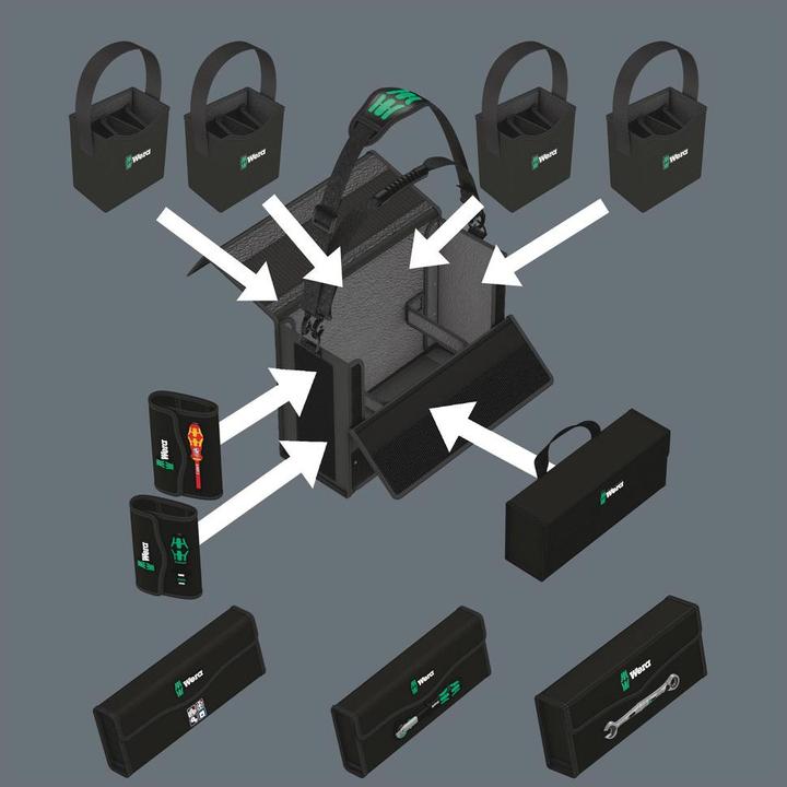 Produktbild Wera 2go 2 XL (2 Teile)