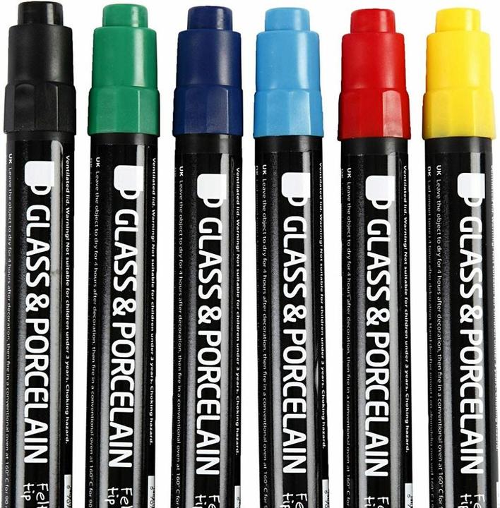 Actual product image Creativ Company Glass & Porcelain Marker (31651) (6x)