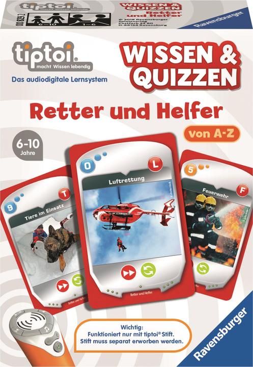 Produktbild tiptoi Retter und Helfer (36 Teile)