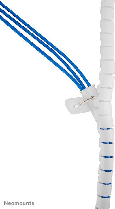 Produktbild Neomounts Kabelspirale 1-5 Kabel weiss/universal/25mm Durchmesser (Kabelspiralschlauch, 200 cm)