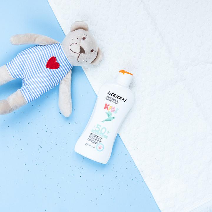 Immagine prodotto Babaria BAMBINI LECHE PROTECTORA SPF50+ 200ML (Latte solare, SPF 50, 200 ml)