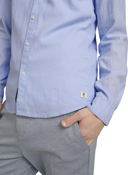 Produktbild Tom Tailor Hemd Shirt fein strukturiert mit Bio Baumwolle (XL)