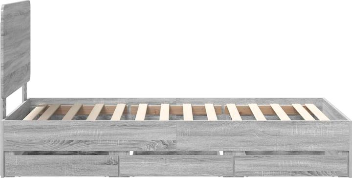Actual product image vidaXL Moderner Bettrahmen (90 x 200 cm)