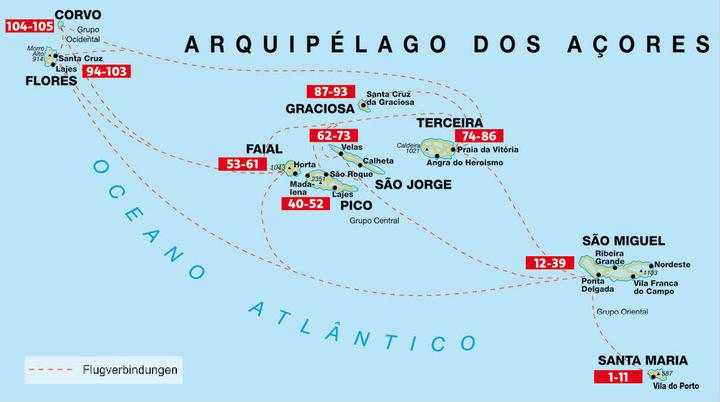 Actual product image Azoren, Wanderführer (German, Roman Martin, 2025)