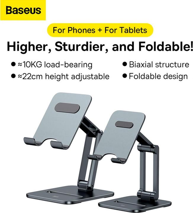 Produktbild Baseus Desktop Biaxial Foldable Metal Stand