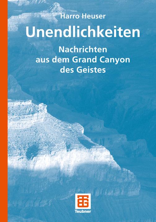 Produktbild Unendlichkeiten (Deutsch, Harro Heuser, 2012)