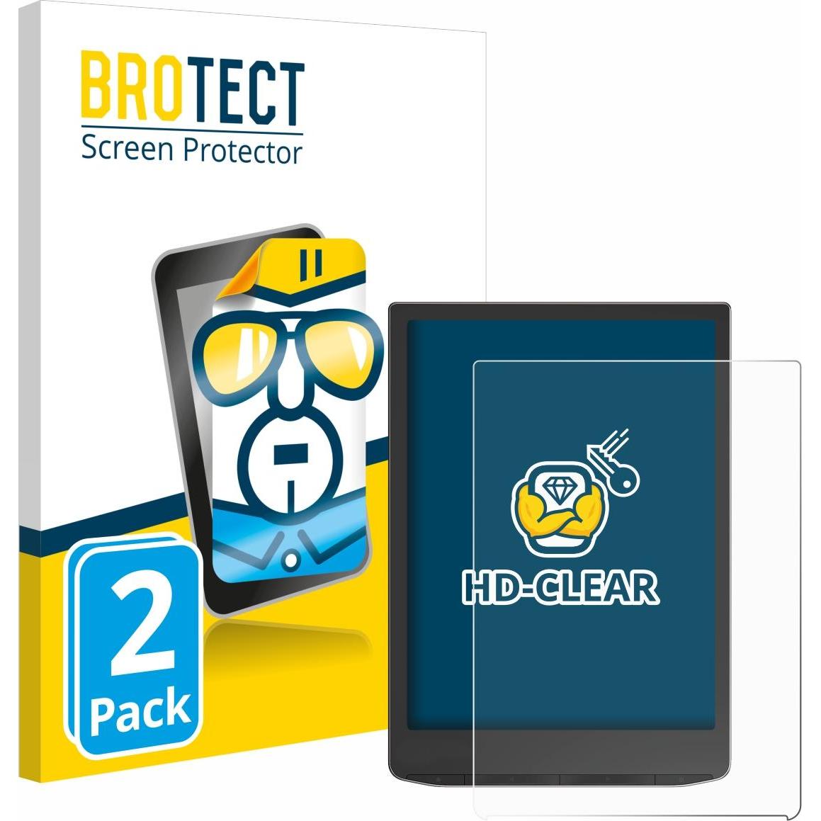 BROTECT Schutzfolie Displayschutz Klar, eReader Zubehör, Transparent