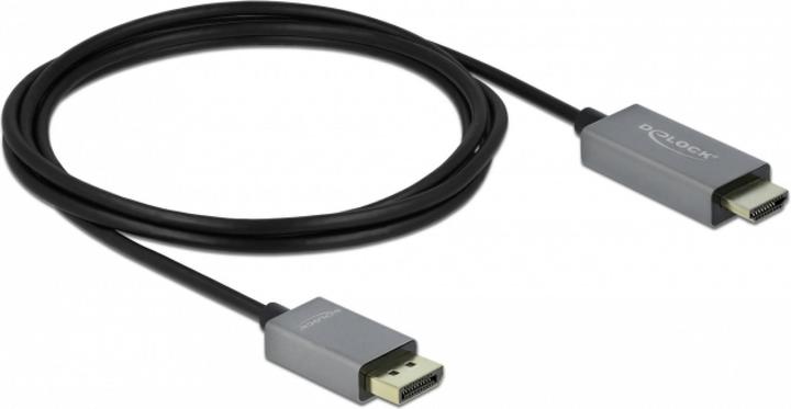 Produktbild Delock DisplayPort — HDMI (Typ A) (2 m, HDMI, 2.2)