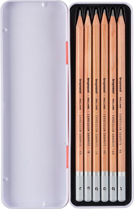 Actual product image Bruynzeel Expression graphite pencils (3.60 mm, HB, 6 x)