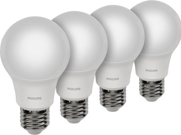Actual product image Philips Lamp (E27, 8 W, 806 lm, 4 x, F)
