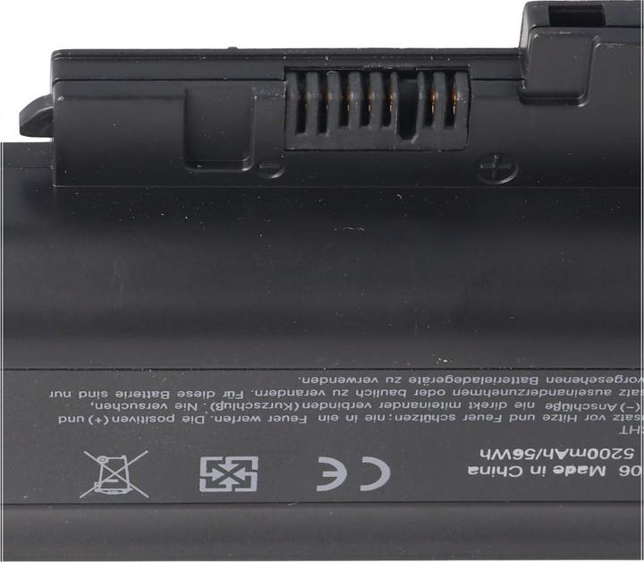 Actual product image AccuCell Battery Lenovo ThinkPad T60, Thinkpad T61 (5200 mAh)