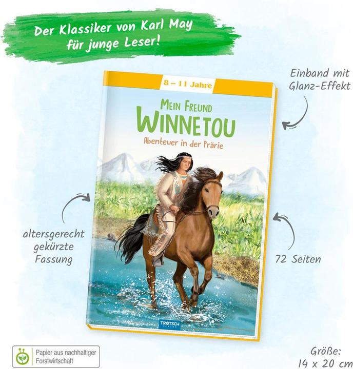 Immagine prodotto Winnetou Klassiker (Tedesco, Trötsch Verlag GmbH & Co KG, 2021)