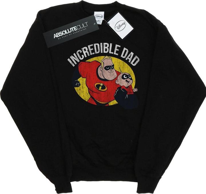 Actual product image Disney Mens The Incredibles Bob Parr Incredible Dad Sweatshirt (5XL)