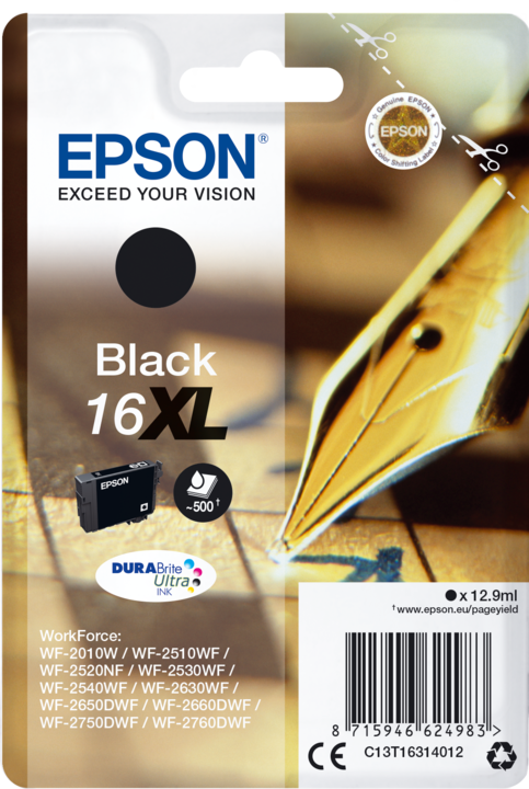 Epson 16XL DuraBrite Ultra (BK)