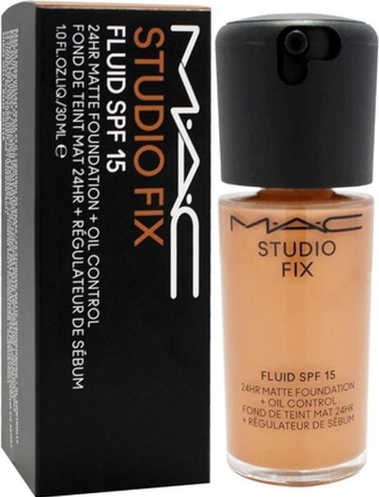 Actual product image MAC Cosmetics Studio Fix Fluid Fond de Teint Sun Protection Factor 15 (re) NW40 (No. NW40)