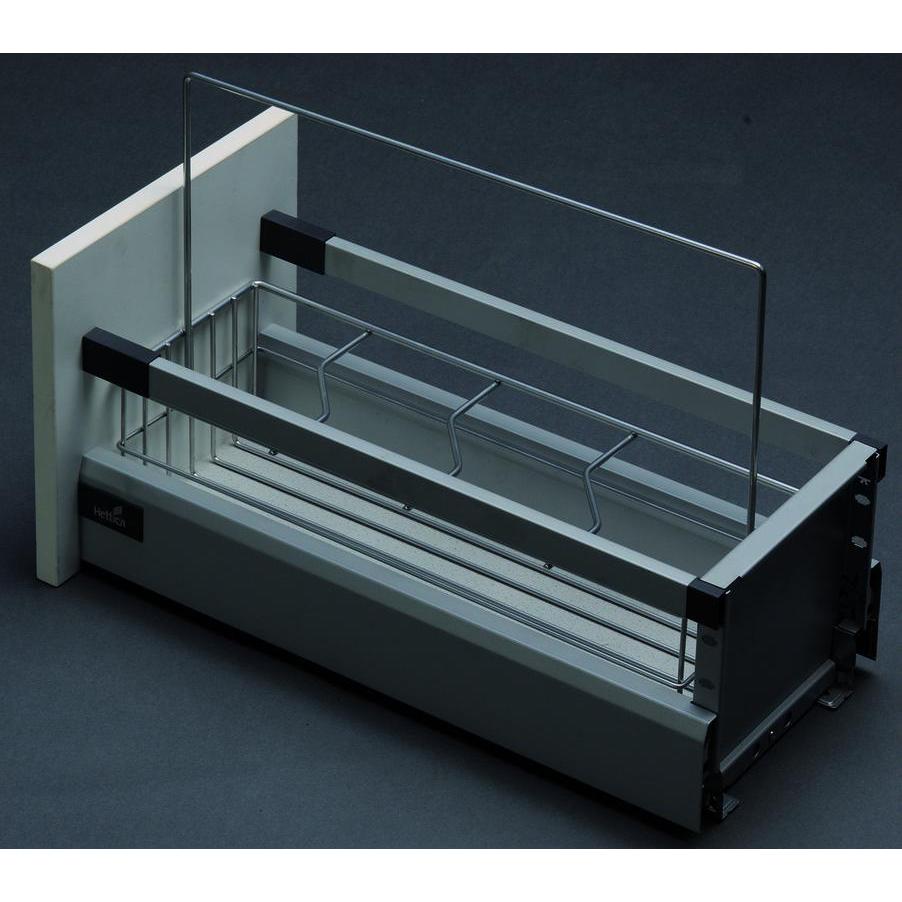 Werkstarck Flaschentragkorb HETTICH 7-teilig, Küchen Organizer, Grau