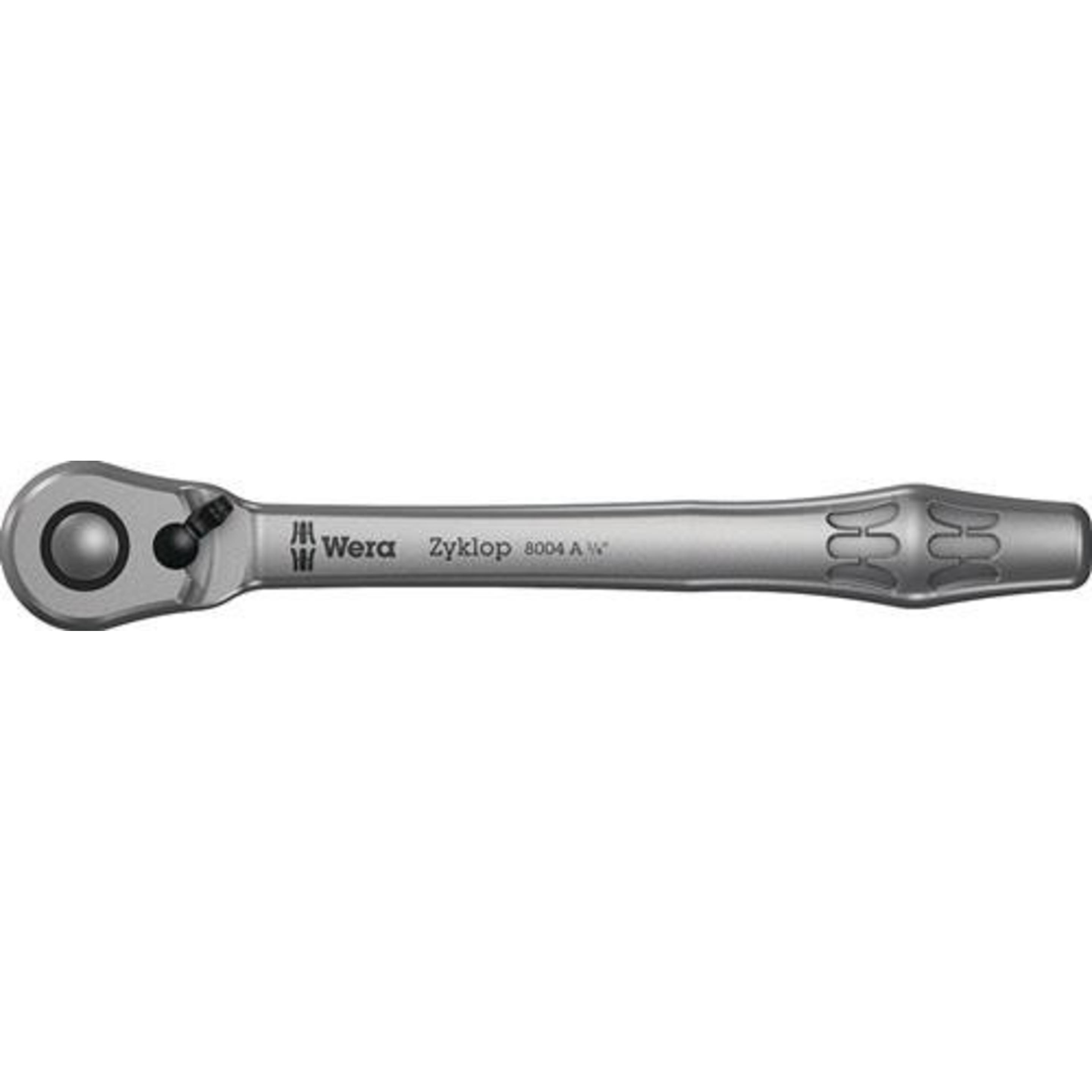 Wera, Ratsche, 8004 A Zyklop Metal-Knarre (1/4")