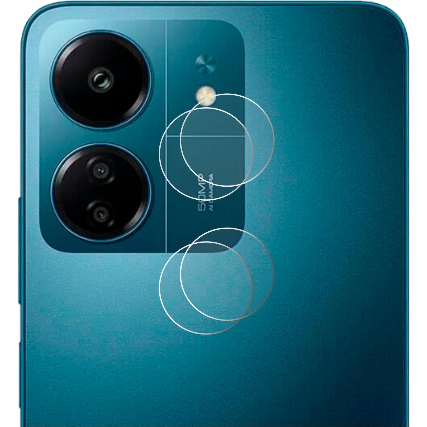 Thumbnail - ScreenLeaf Schutzfolie nachhaltiger Displayschutz Displayschutzfolie Folie Klar Transparent (2 Stück, Xiaomi Redmi 13C),...