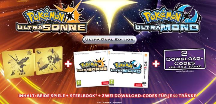 Nintendo Pokémon Ultrasonne & Ultramond - Ultra Dual Edition (2DS, 3DS, 3DS XL)