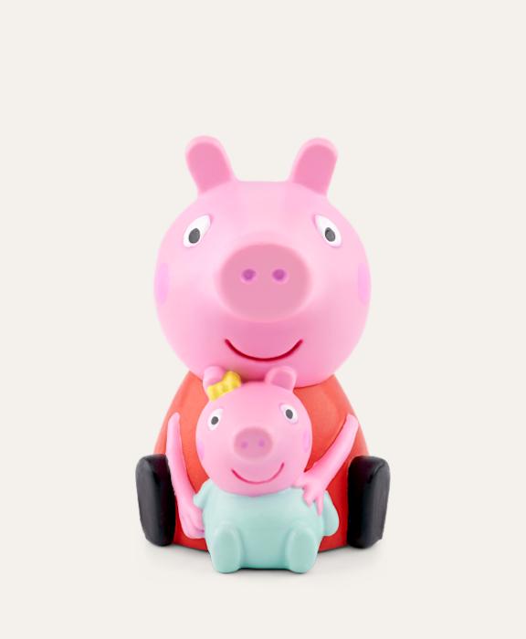 Tonies Audiosystem Hörfigur Peppa Pig - Peppa und das neue Baby (Tedesco)