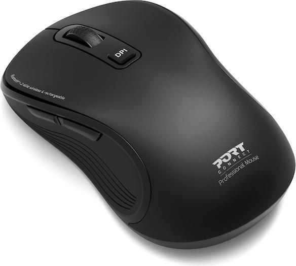 Produktbild Port Designs Souris Bluetooth & 2,4Ghz rech. USB A&C Essential (Kabellos)