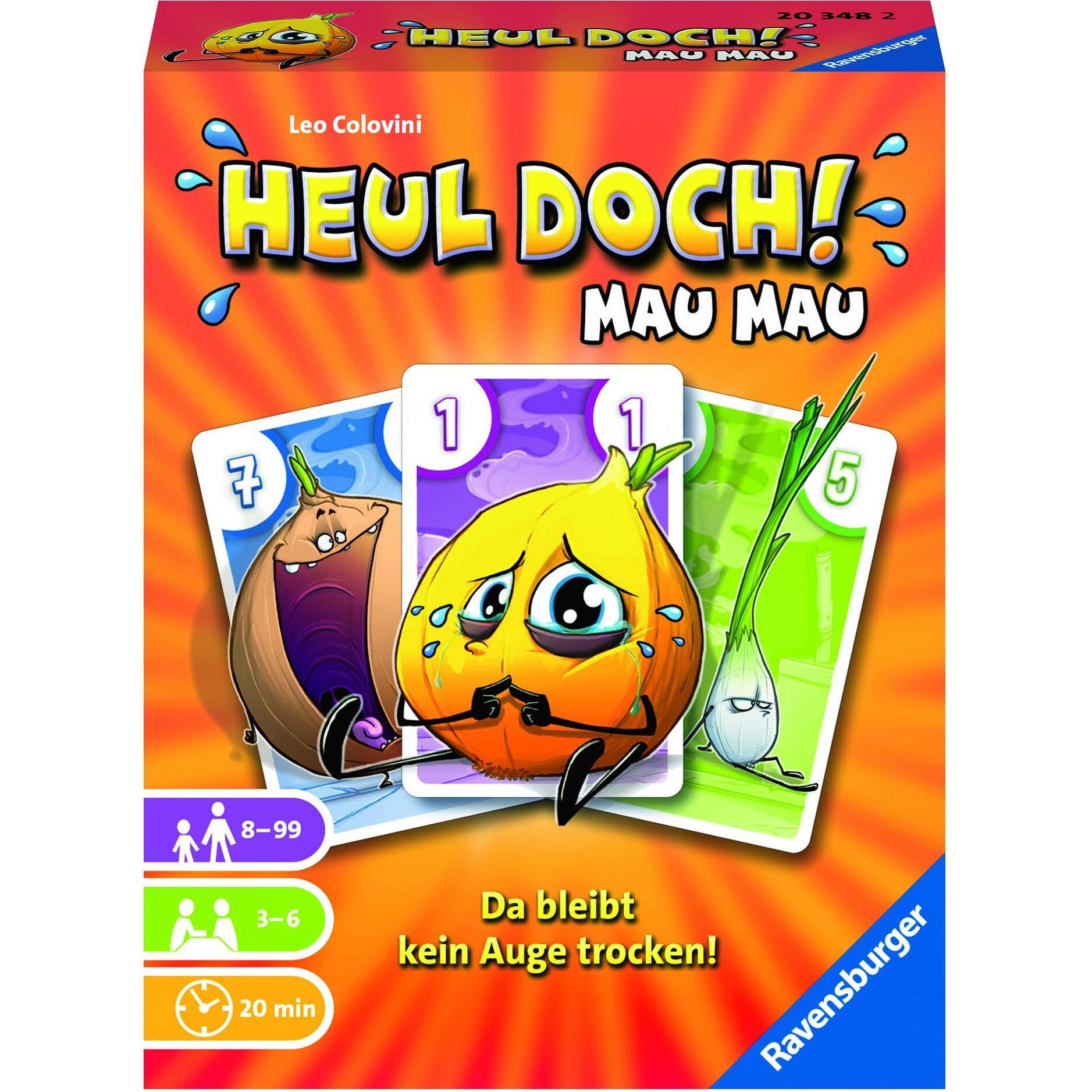 Ravensburger Heul doch Mau Mau (Duits, 3 - 6 Spelers)