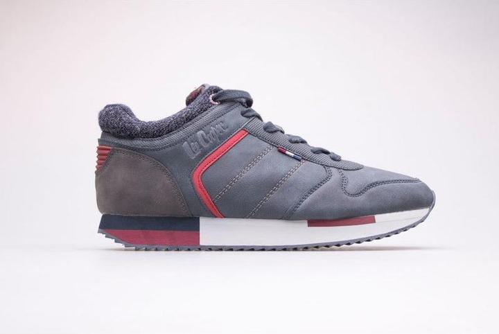 Grau, Marineblau, Rot, Silber