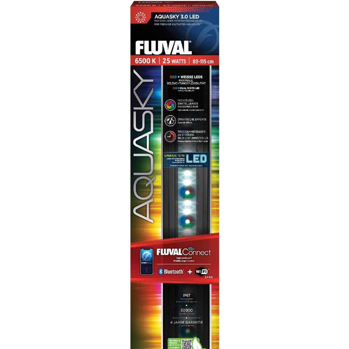 Meilleurs prix pour Fluval - AQUASKY LED 3.0 - 25W - 83.5-114.9CM (LED, 25 W), Éclairage pour aquarium