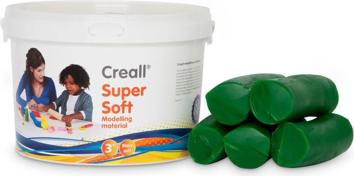 Produktbild Creall Supersoft klei Groen, 1750gr.